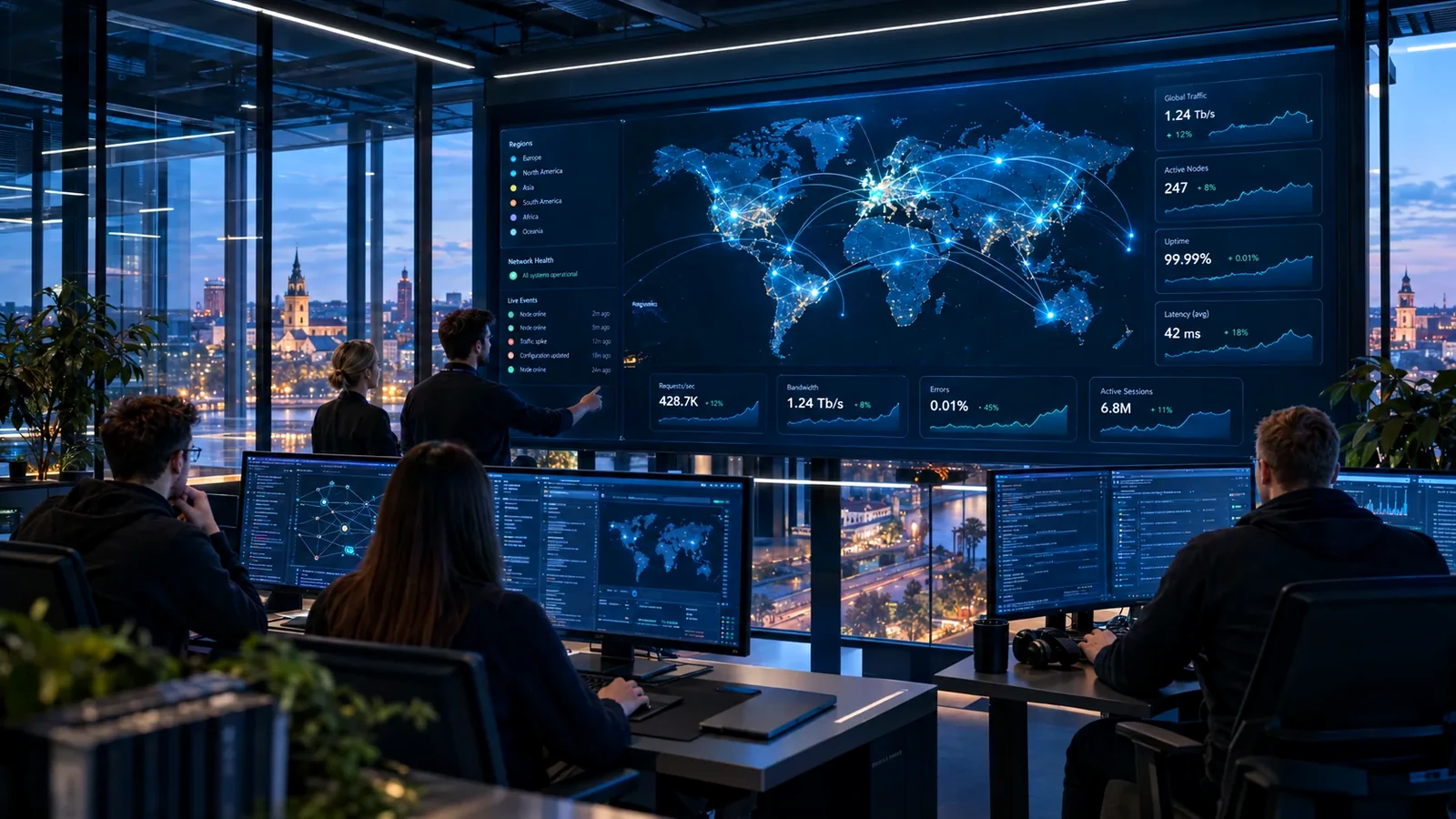 Service operations room · 06